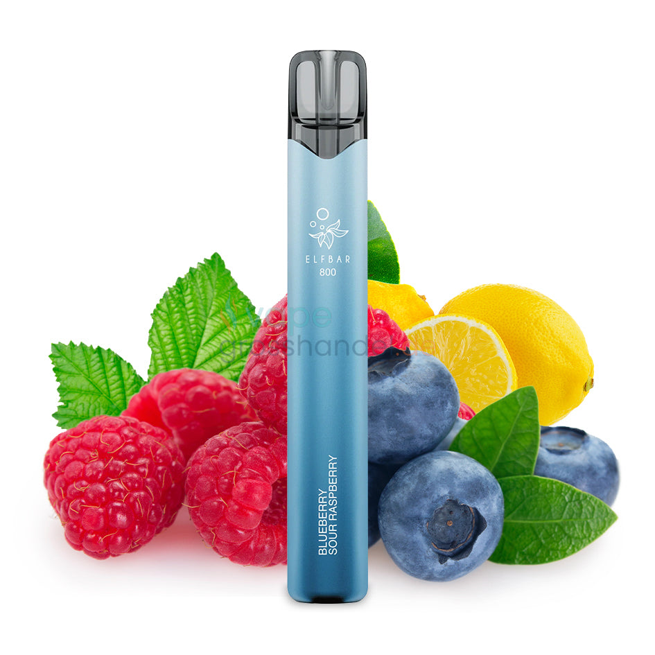 Elfbar 800 Einweg 2% Nikotin - Blueberry Sour Raspberry