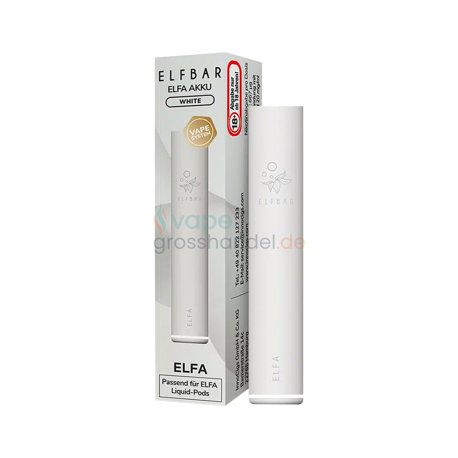 Elfbar Elfa Akkuträger - White
