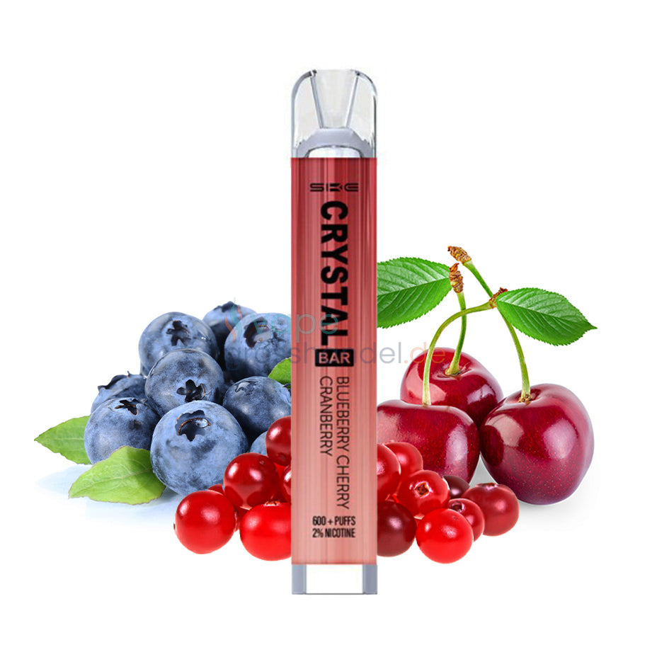 SKE Crystal 600 Einweg - Blueberry Cherry Cranberry