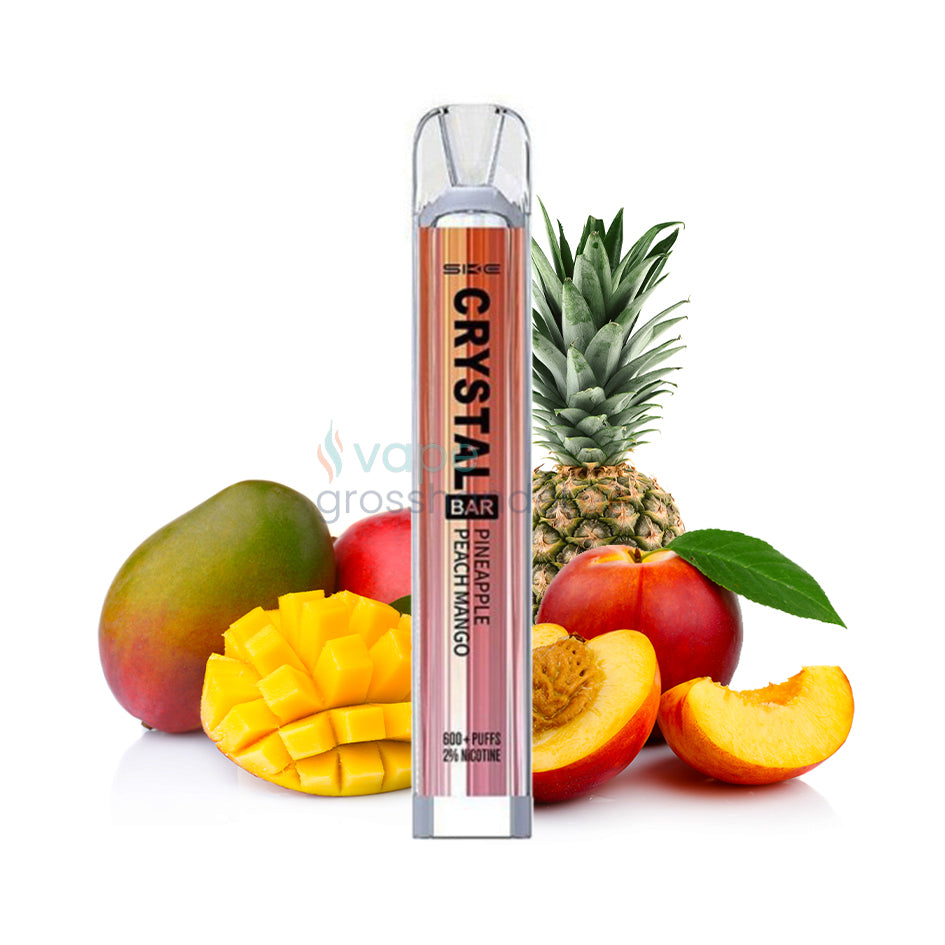 SKE Crystal 600 Einweg - Pineapple Peach Mango